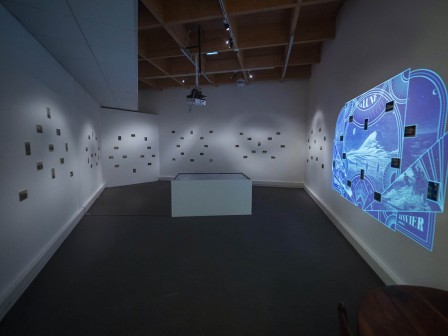 Vue de l'exposition « Le tour du monde en 80 cartes » à Baud - 2026