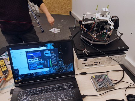 Programmation du moteur pour la rotation