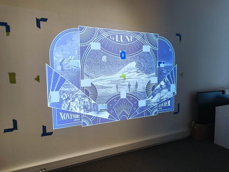 Calage image sur le mur