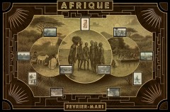 Projection sur les cartes d'Afrique