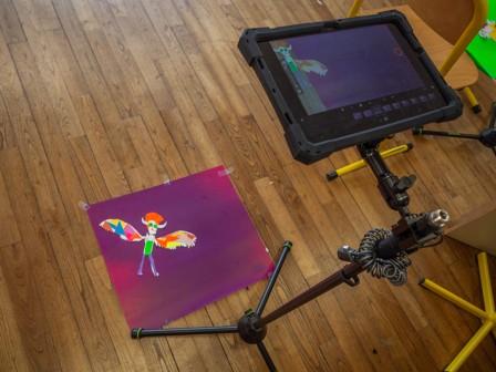 Prises de vues pour le Stop Motion