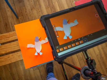 Prises de vues pour le Stop Motion