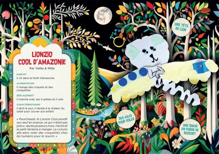 Encyclopédie, double page : le Lionzio