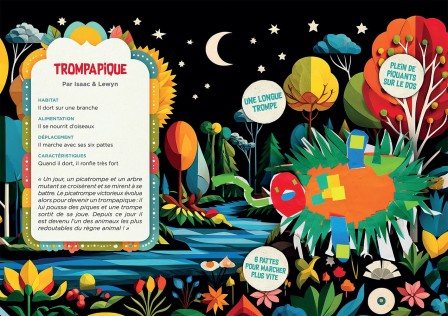 Encyclopédie, double page : le Trompapique