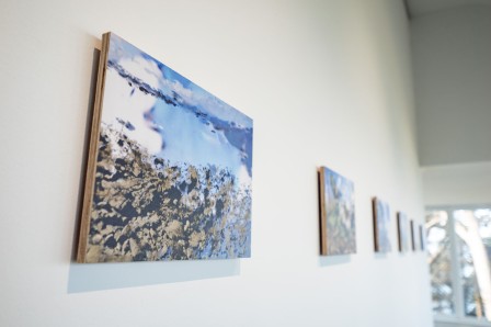 « Contre études », 9 impressions sur bois peint