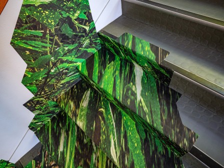 Fungus Coloniæ - Installation au Lycée Victor Hugo, Hennebont - par Thomas Daveluy