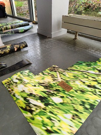 Étape 5 : collages sur place