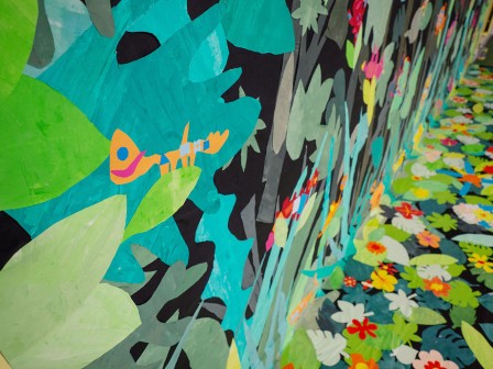 La fresque à l'école de Kerentrech