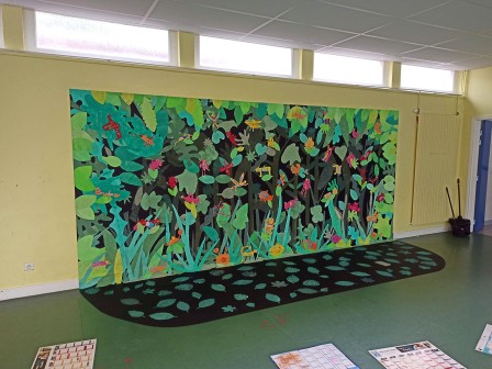 Second atelier de création pour prolonger la fresque