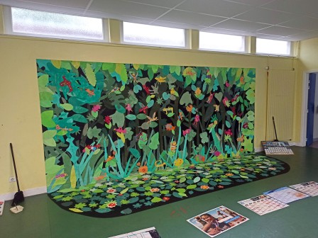 Second atelier de création pour prolonger la fresque