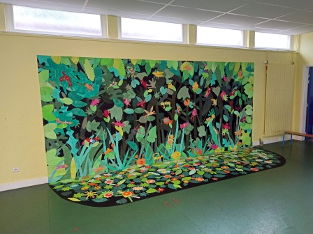 Second atelier de création pour prolonger la fresque