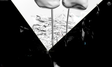 Visualisation du projecteur dans l'espace 3D